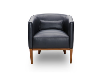 Galena Leather Accent Chair