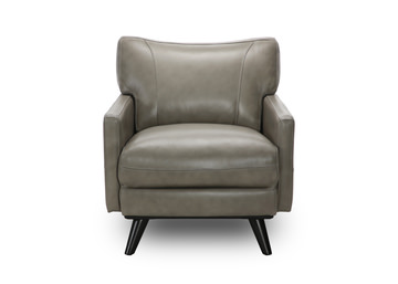Valdez Leather Swivel Chair
