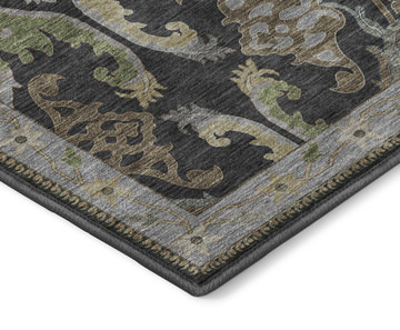 Hatay Black Area Rug - 9′0″ X 12′0″