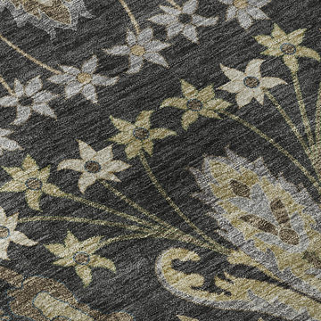 Hatay Black Area Rug - 9′0″ X 12′0″