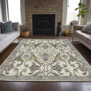 Hatay Ivory Area Rug - 9′0″ X 12′0″