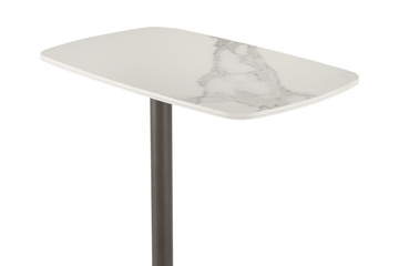 Leo Square Porcelain End Table