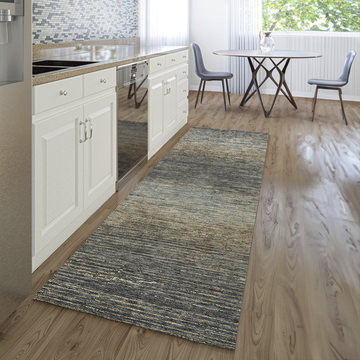 Trevi Pewter Area Rug - 2′3″ X 7′6″