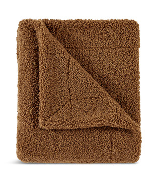 image Teddy Throw Blanket - Umber
