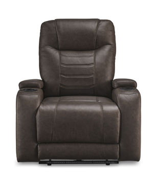 Mayville Power Recliner - Umber