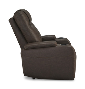 Mayville Power Recliner - Umber