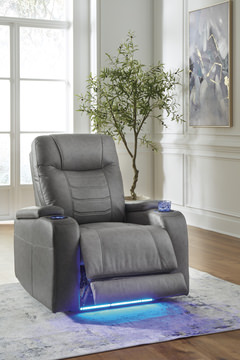 Mayville Power Recliner - Slate