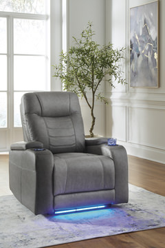 Mayville Power Recliner - Slate