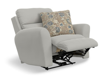 Oakley Power Recliner - Linen