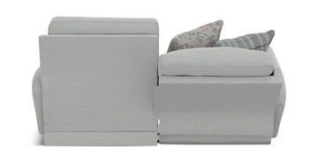 Oakley Power Reclining Sofa - Pebble