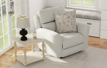 Oakley Power Recliner - Pebble