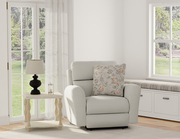 Oakley Power Recliner - Pebble