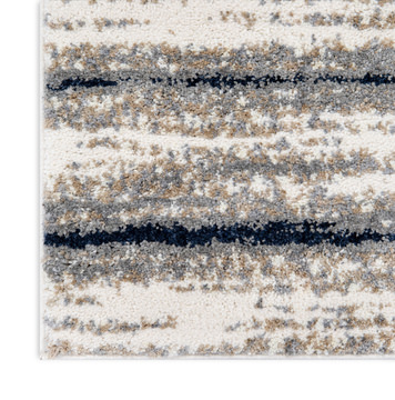 Cottontail Pewter Area Rug - 5′3″ X 7′6″