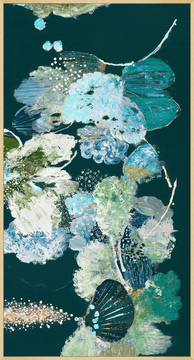 image Lagoon Botanical II Canvas Art