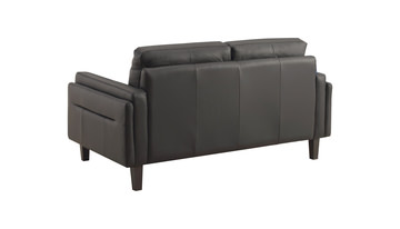 Whinny Leather Loveseat