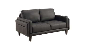 Whinny Leather Loveseat
