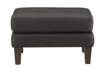 Whinny Leather Ottoman