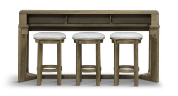 Copeland Sofa Bar Table And 3 Stools