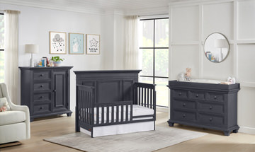 Weston Toddler Guard Rail - Midnight Slate