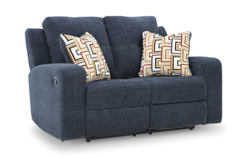 Malone Reclining Loveseat - Ink