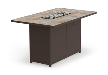 image Elba Fireside Counter Height Fire Table