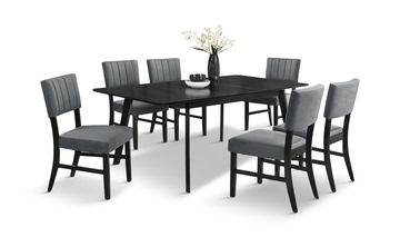image Ireland Espresso Extension Table With 4 Chairs