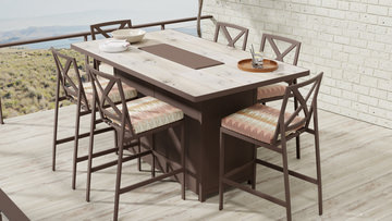 Marin Armless Counter Stool