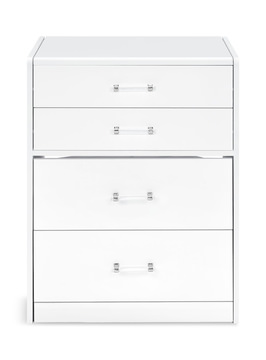 Diamond Vanity and Nesting Stool