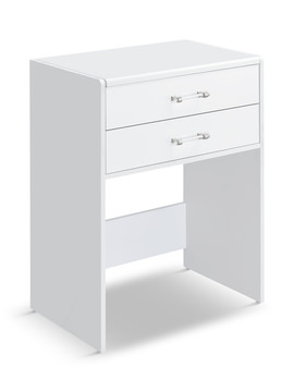 Diamond Vanity and Nesting Stool