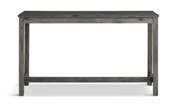 Rodman Sofa Bar Table With 3 Stools - Charcoal