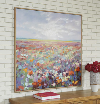 Rainbow Fields Wall Art