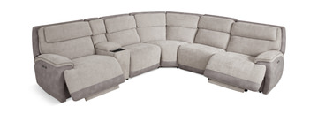 Belvedere 6 Piece Modular Power Sectional