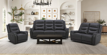 Steven Leather Power Reclining Sofa