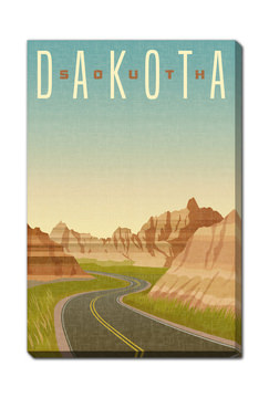 image South Dakota Canvas Art
