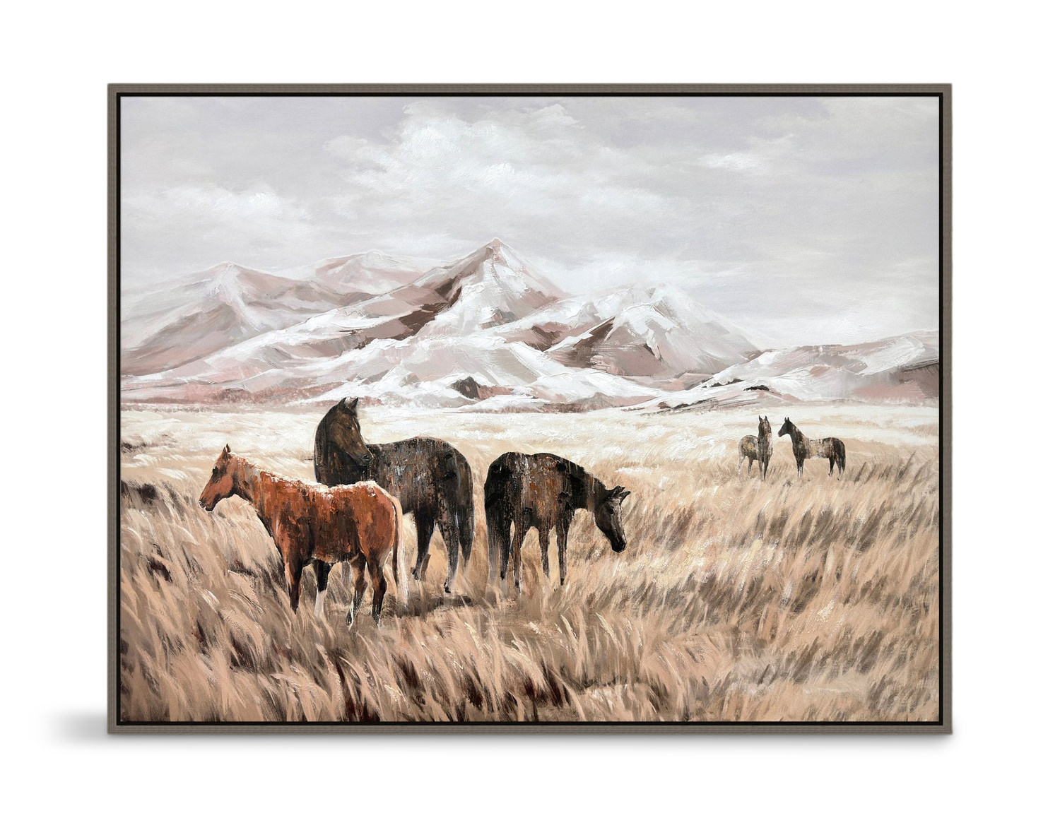 Wild Horses Canvas Art