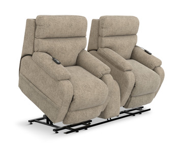 Hyde Dual Power Lift Loveseat with Console