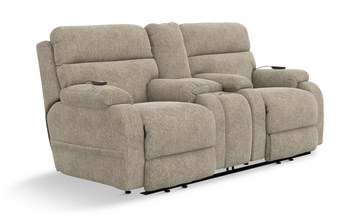 Hyde Dual Power Lift Loveseat with Console