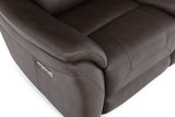 Lily Leather Power Recliner - Brown thumbnail 4