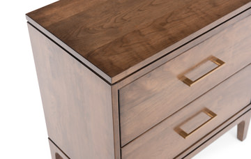 Two Drawer Nightstand