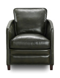 Pivot Leather Accent Chair thumbnail 2