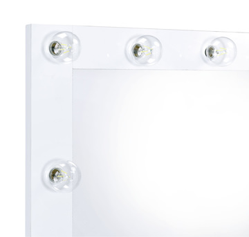 Jewel Lighted Floor Mirror