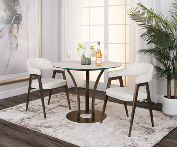 Dalia Bistro Table With Carmen Chairs