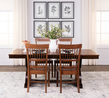 Portico Table With 4 Clayton Chairs