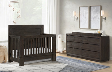 Bello 4-In-1 Convertible Crib - Cocoa