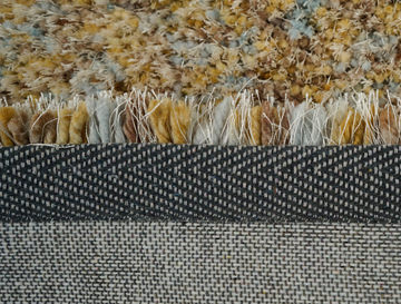 Lisbon Flaxen Shag Area Rug - 5′0″ X 8′0″