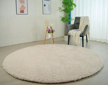 Lisbon Diamond Shag Area Rug - 7′0″ x 7′0″