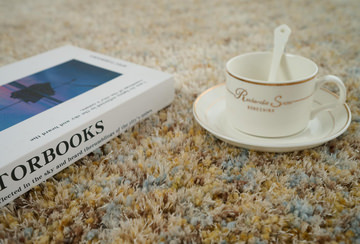 Lisbon Flaxen Shag Area Rug - 5′0″ X 8′0″