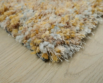 Lisbon Flaxen Shag Area Rug - 5′0″ X 8′0″