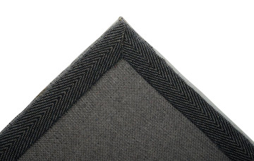 Madrid White Corded Shag Area Rug - 5′0″ X 7′0″ 