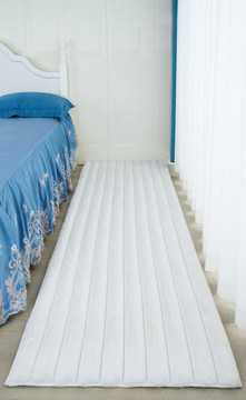 Madrid White Corded Shag Area Rug - 2′0″ X 8′0″